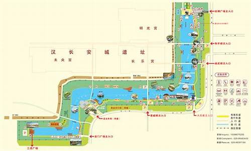 汉城湖遗址公园平面图_汉城湖遗址公园平面图高清