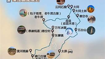 山西3天旅游攻略最全最好的线路