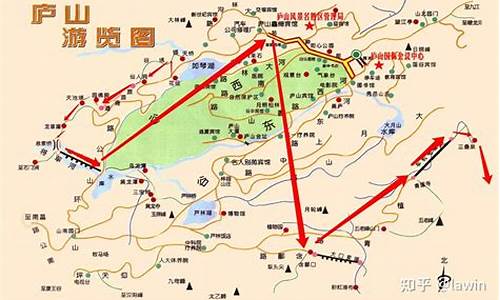 庐山二日游路线_庐山二日游路线图