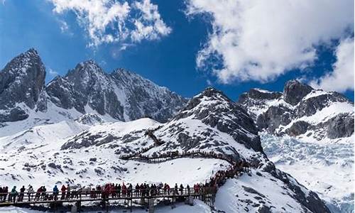 玉龙雪山景区游览示意图_玉龙雪山景区游览示意图片