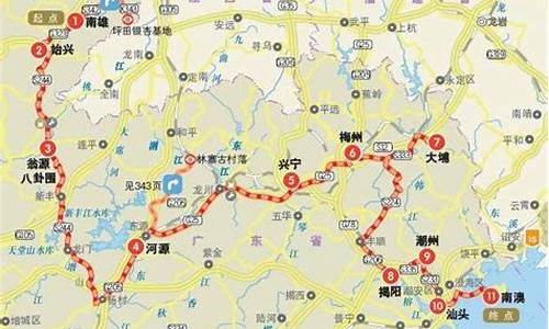 广东5日游攻略自由行路线_广东5日游攻略自由行路线图