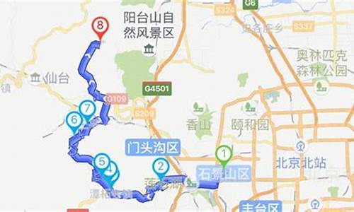 妙峰山骑行路线图_妙峰山骑行路线图片